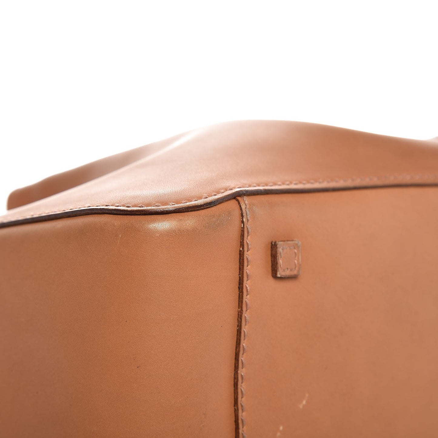 Calfskin Shopper Tote Tan