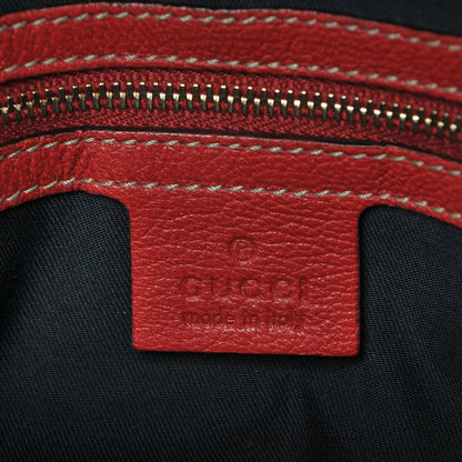 Gucci Goatskin Small Capri Bowler Red 5 of 7
