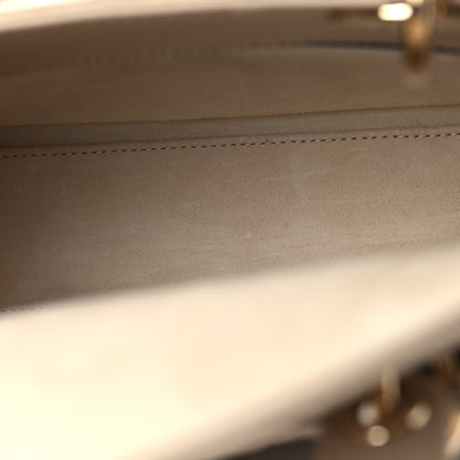 Christian Dior Lambskin Cannage Small Lady Dior Beige 5 of 10