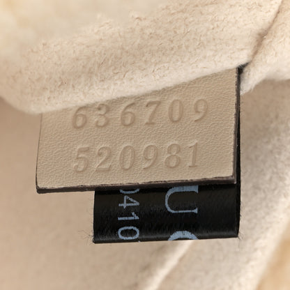 Gucci Shearling Small Jackie 1961 Shoulder Bag Ivory 7 of 10