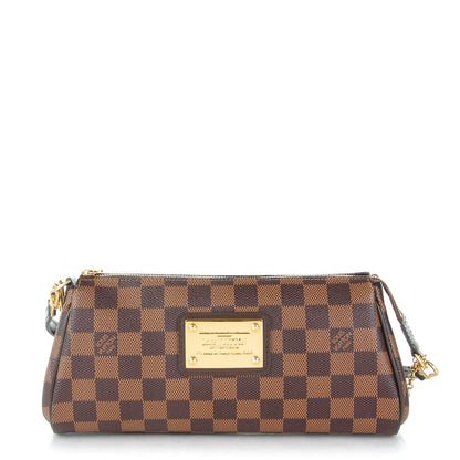 Louis Vuitton Damier Ebene Eva Clutch 1 of 7