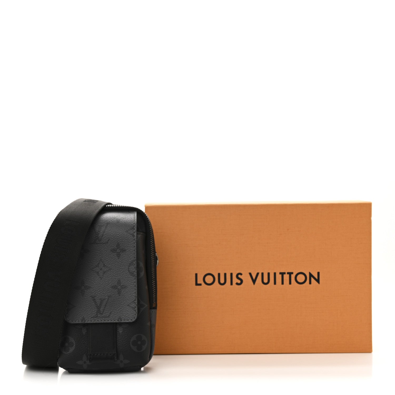Louis Vuitton Monogram Eclipse Reverse Double Phone Pouch NM