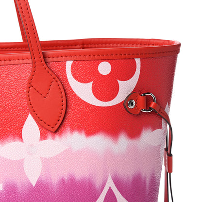 Louis Vuitton Monogram Escale Neverfull MM Rouge 12 of 12