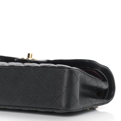 Chanel Caviar Quilted Small Double Flap Black 9 of 10