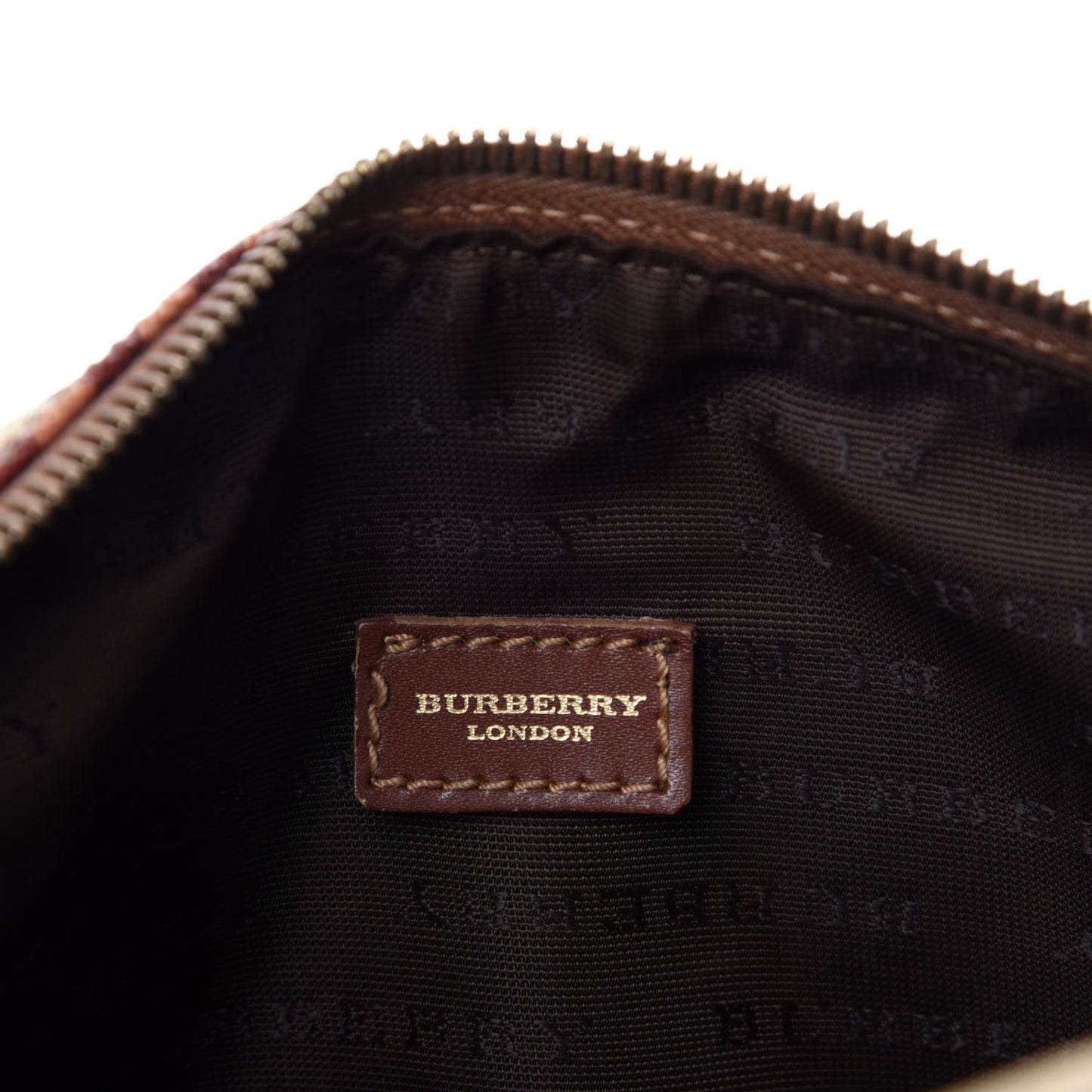 Haymarket Check Satchel Brown