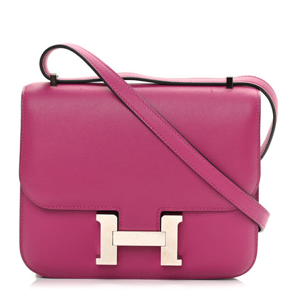 Hermes Swift Constance 18 Rose Pourpre 1 of 15
