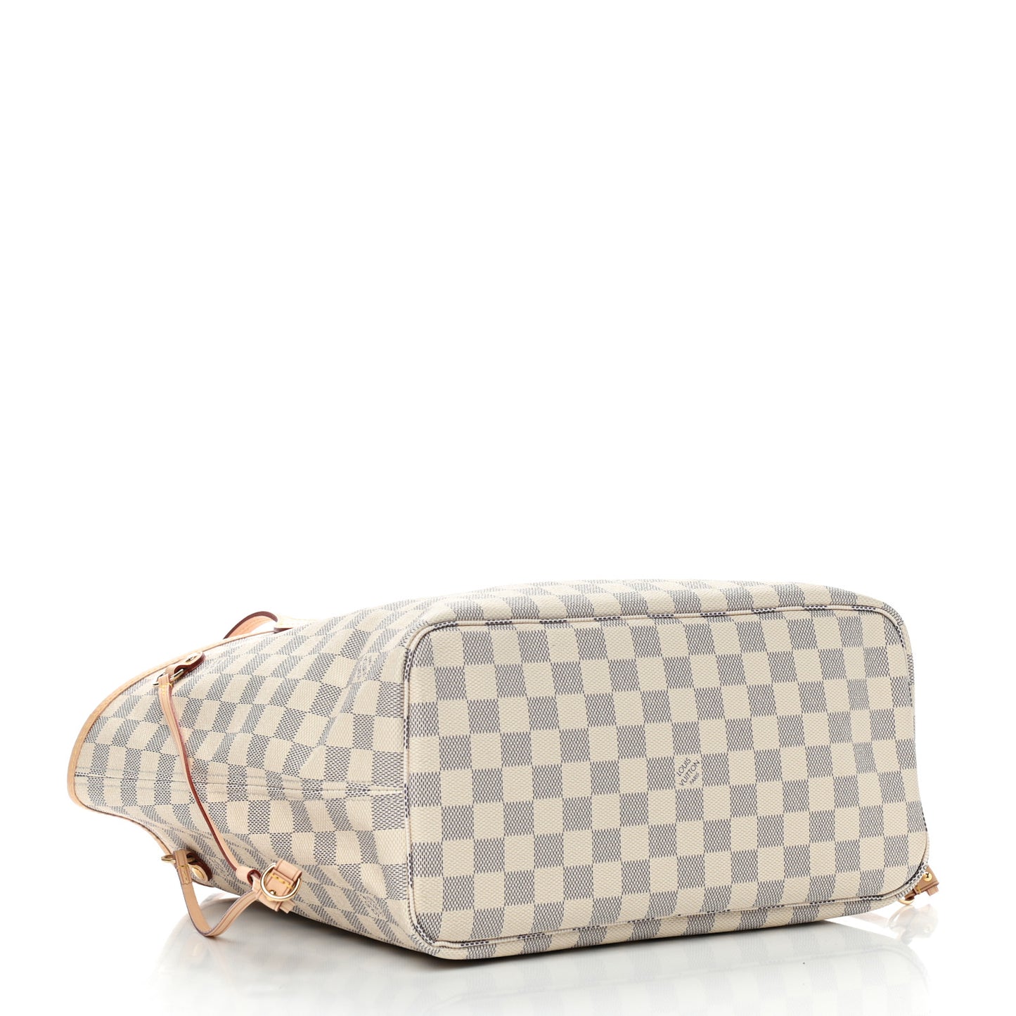 Damier Azur Neo Neverfull MM Rose Ballerine