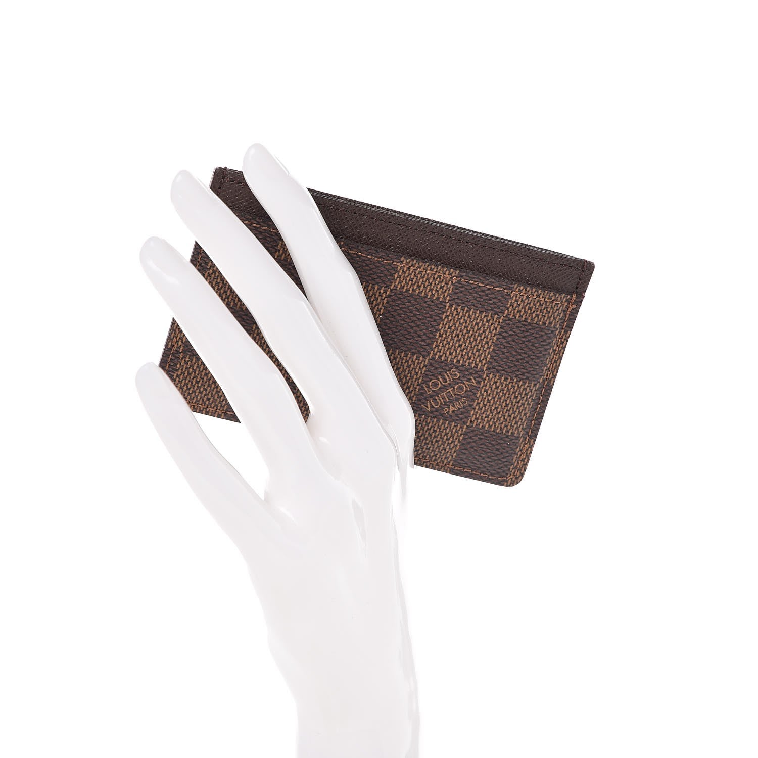 Louis Vuitton Damier Ebene Card Holder 2 of 7