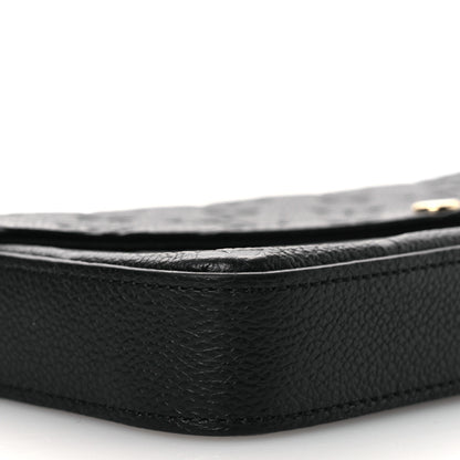 Louis Vuitton Empreinte Pochette Felicie Chain Wallet Black 9 of 13