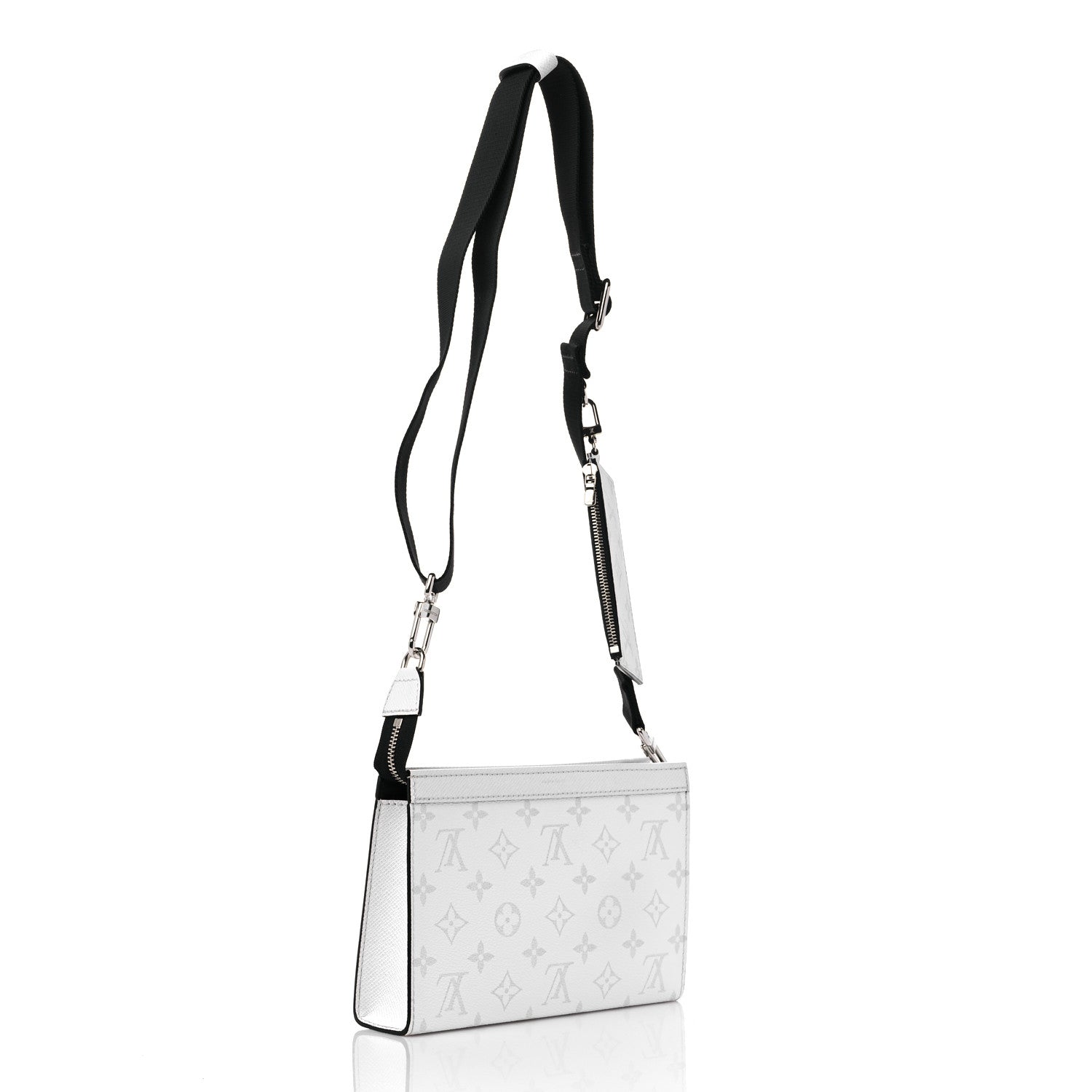 Louis Vuitton Taiga Monogram Gaston Wearable Wallet Optic White 3 of 9