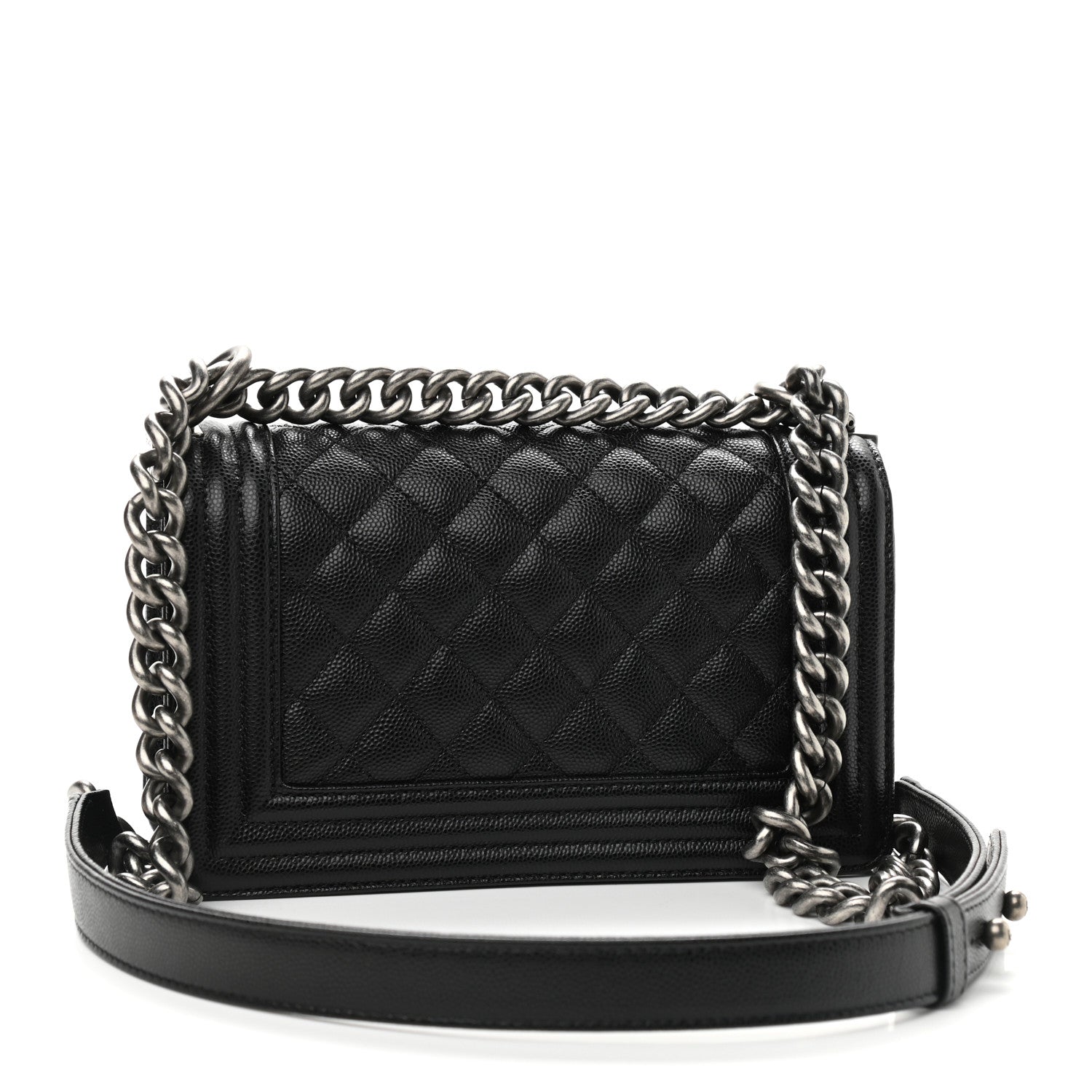 Chanel Caviar Quilted Small Boy Flap Black 3 of 9