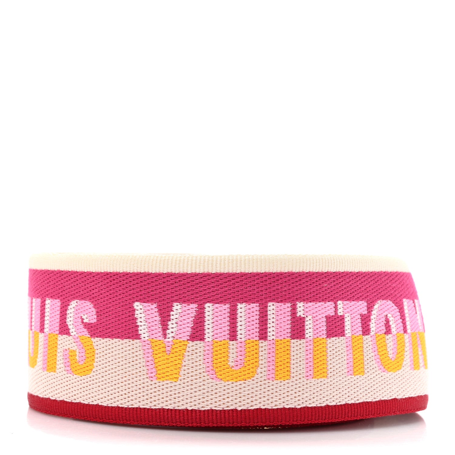Louis Vuitton Jacquard Speedy Bandouliere 20 Shoulder Strap Fuchsia 2 of 3