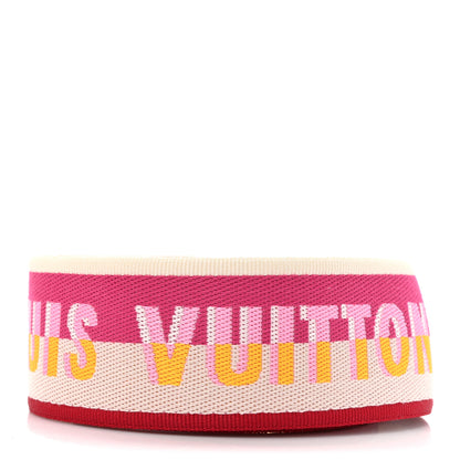 Louis Vuitton Jacquard Speedy Bandouliere 20 Shoulder Strap Fuchsia 2 of 3