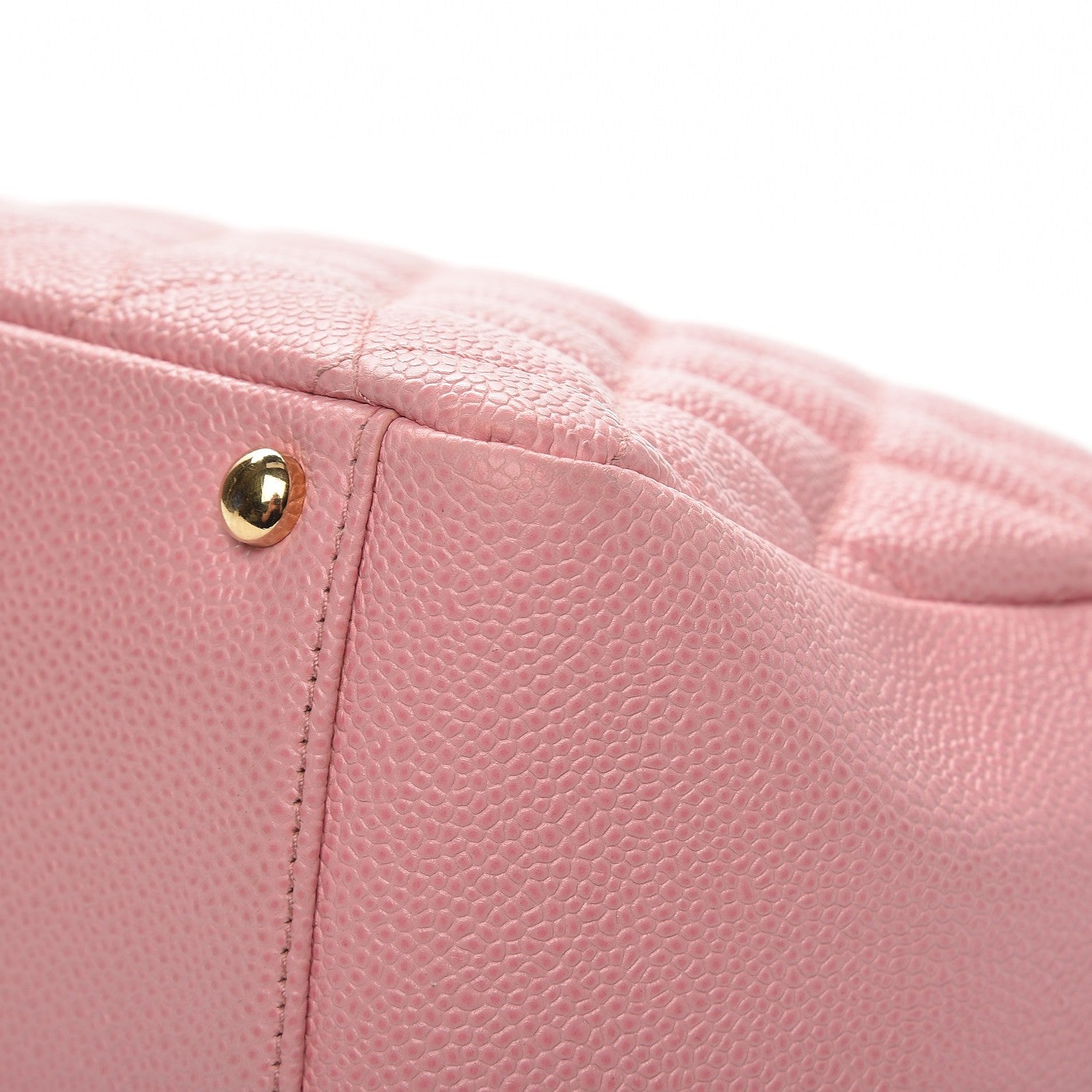 Chanel Caviar Quilted Petit Timeless Shopping Tote PTT Pink 16 of 17
