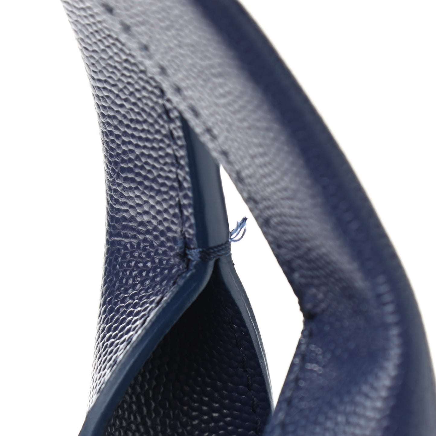 Caviar Small Studded Deauville Tote Navy