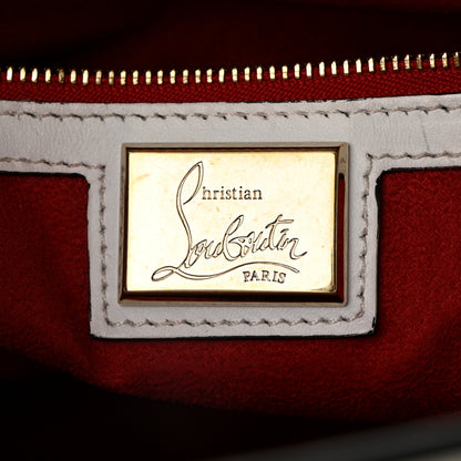 Christian Louboutin Calfskin Small Eloise Tote White 6 of 17