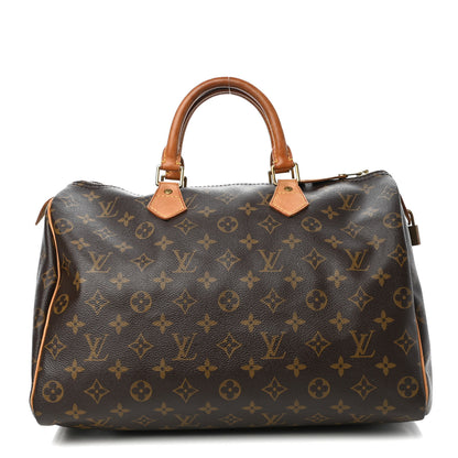 Louis Vuitton Monogram Speedy 35 1 of 11