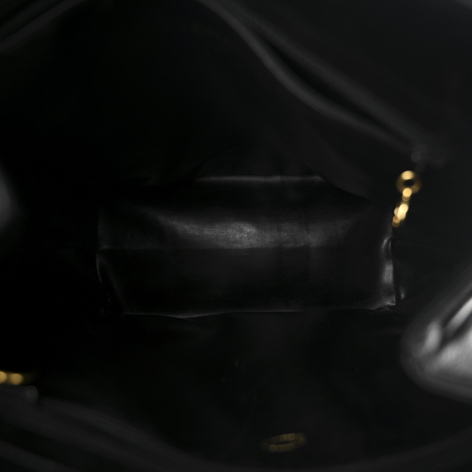 Chanel Caviar CC Bucket Shoulder Bag Black 5 of 11