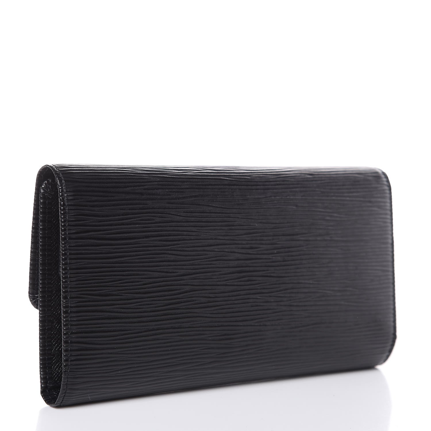 Louis Vuitton Epi Porte Tresor International Wallet Black 3 of 6
