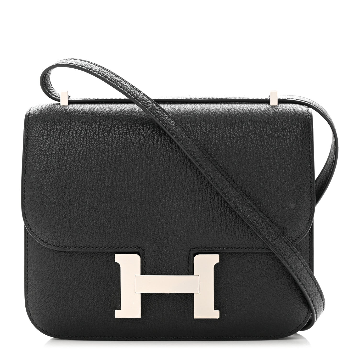 Hermes Chevre Mysore Constance 18 Black 1 of 11