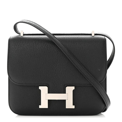 Hermes Chevre Mysore Constance 18 Black 1 of 11