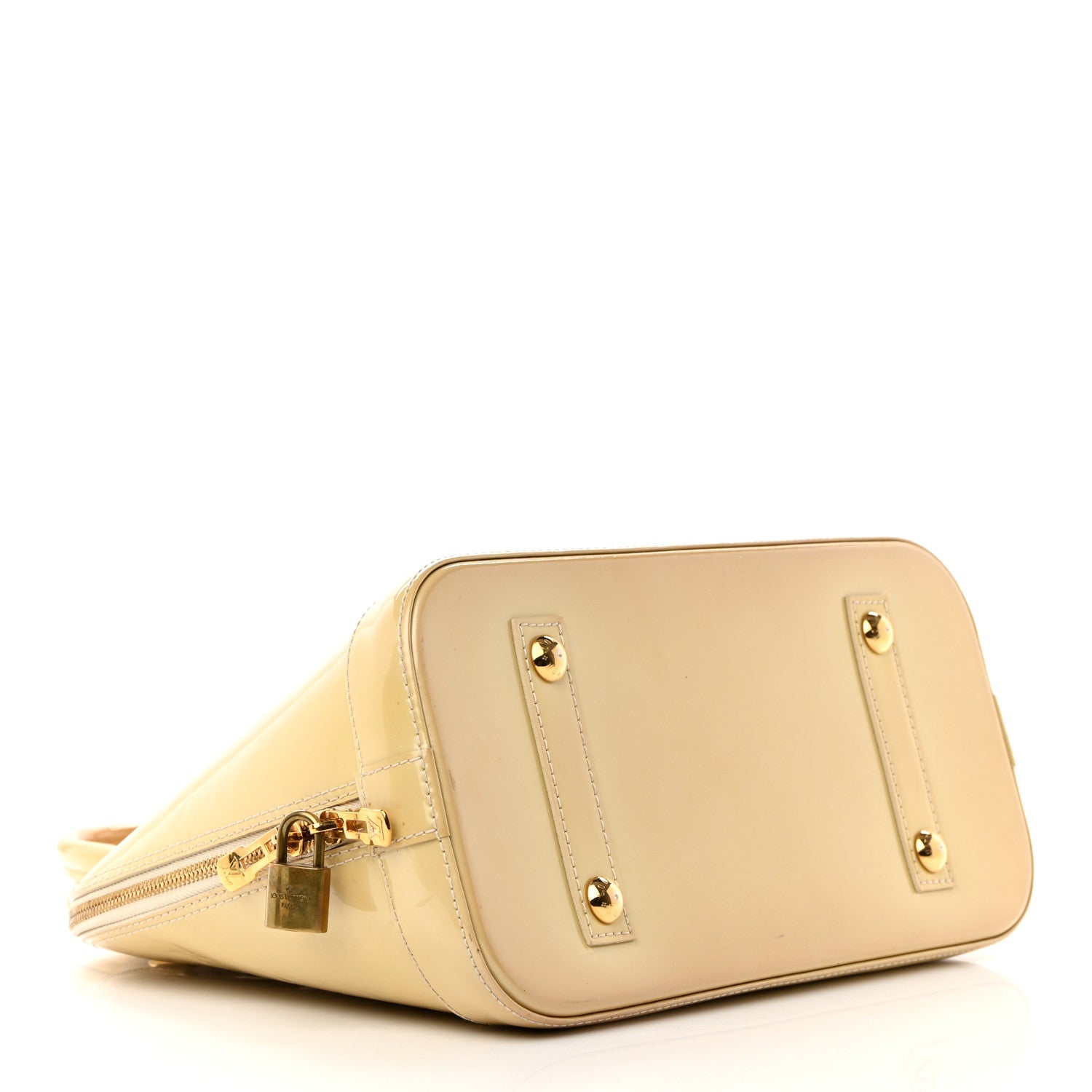 Louis Vuitton Vernis Alma PM Blanc Corail 4 of 18