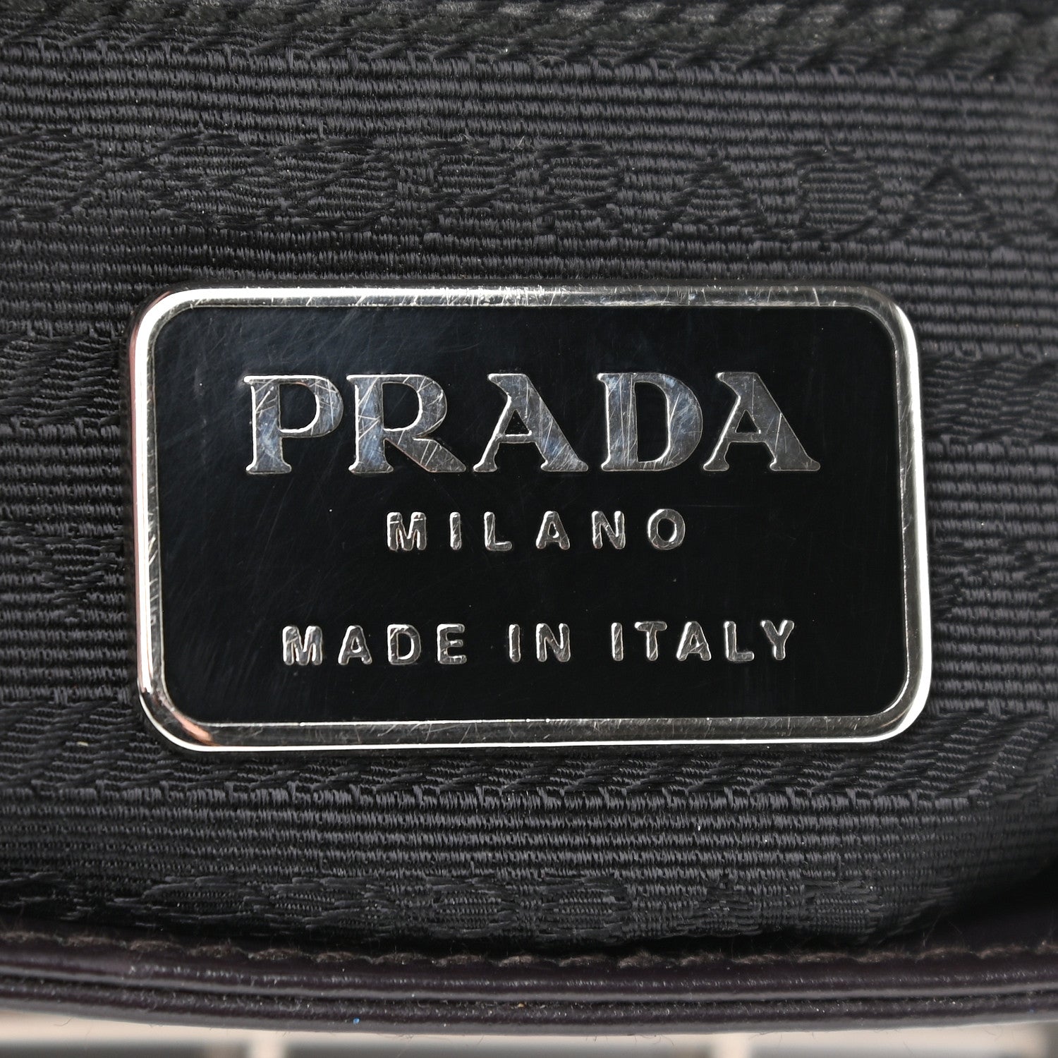 Prada Soft Calfskin Flap Crossbody Bag Black 6 of 10