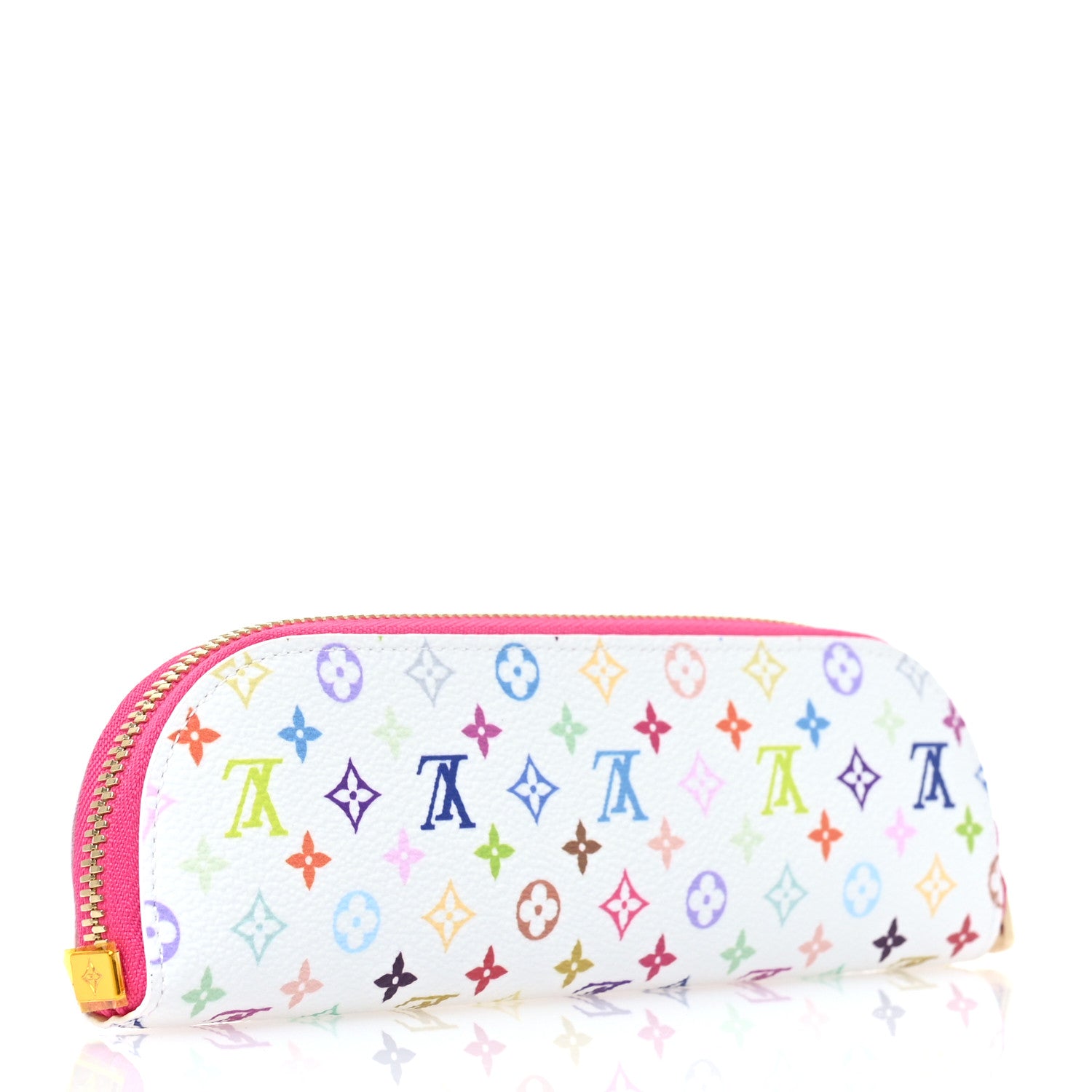 Louis Vuitton LV X TM Monogram Multicolor Charlotte Pencil Pouch Fuchsia 3 of 8