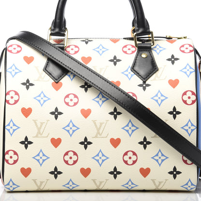 Louis Vuitton Game On Speedy Bandouliere 25 White 8 of 10
