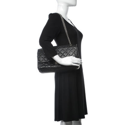 Chanel Aged Calfskin Quilted 2.55 Reissue 227 Flap Black 3 of 9