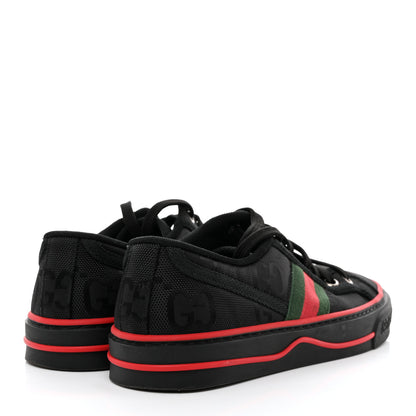 Gucci Econyl Nylon Web Monogram Off The Grid Womens 1977 Tennis Sneakers 36.5 Black 4 of 7