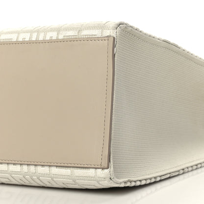Givenchy Canvas Jacquard 4G Medium Chain Tote Stone Grey 9 of 11