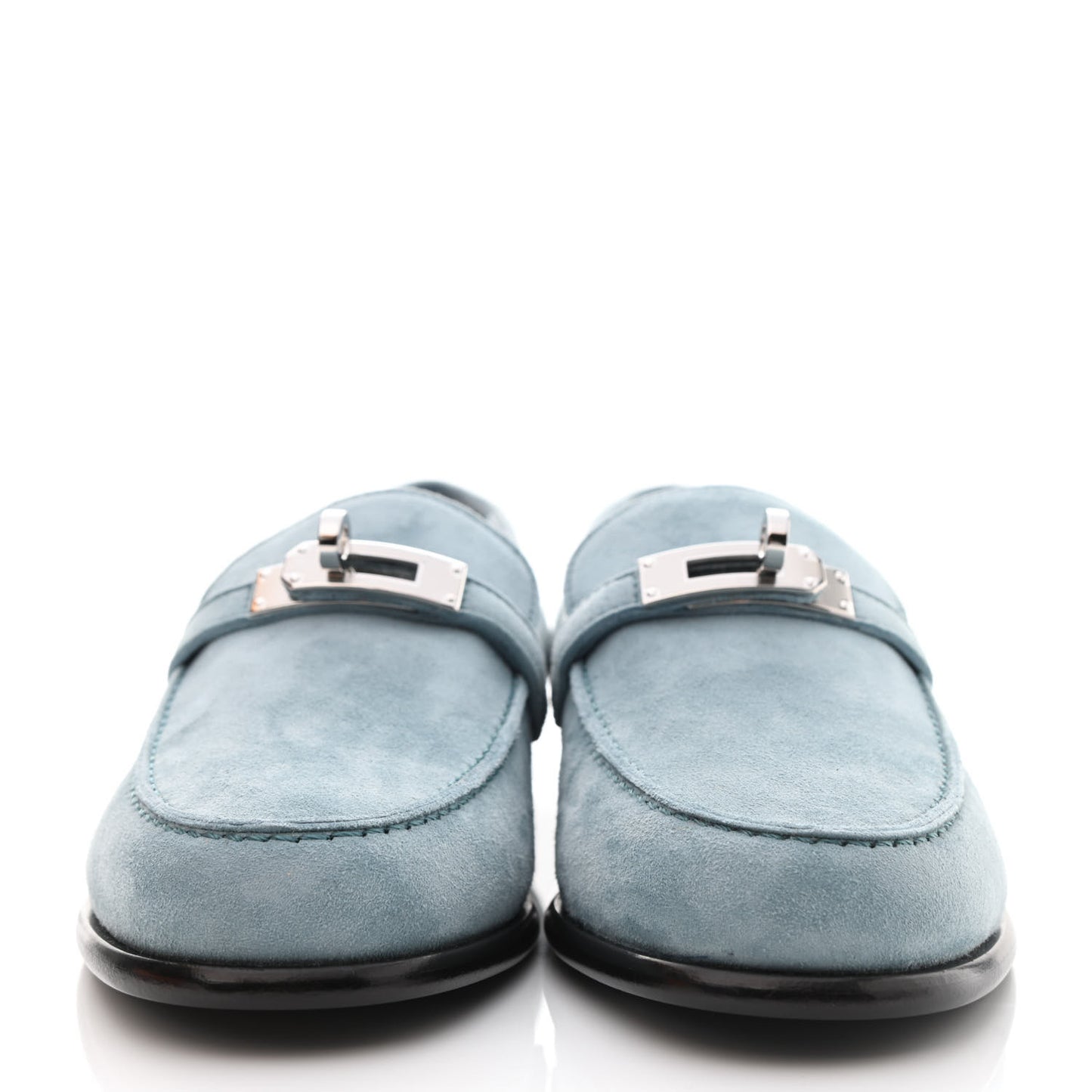 Suede Goatskin Womens Destin Loafer 36 Vert d'eau