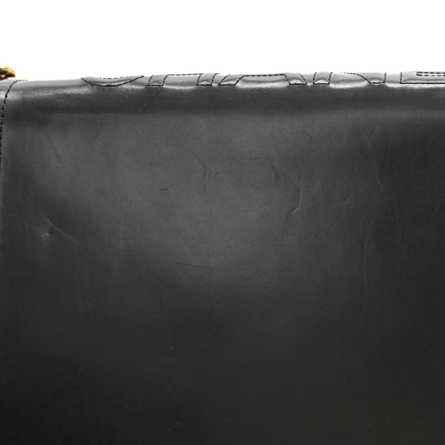 Chanel Glazed Calfskin Large Boy Flap Black 12 of 15
