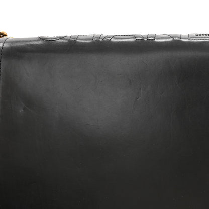 Chanel Glazed Calfskin Large Boy Flap Black 12 of 15