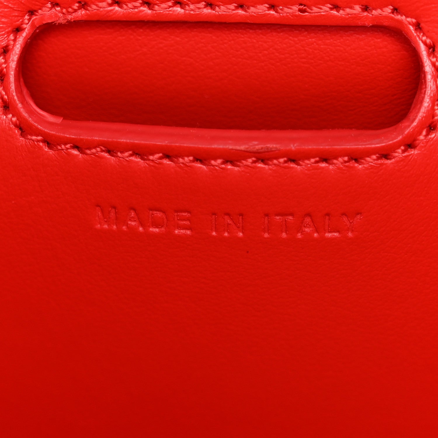 Christian Louboutin Calfskin Patent Studded Small Paloma Red 7 of 11