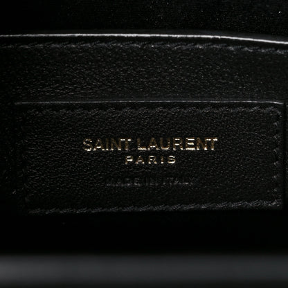 Saint Laurent Shiny Calfskin Large Uptown Tote Black 7 of 15