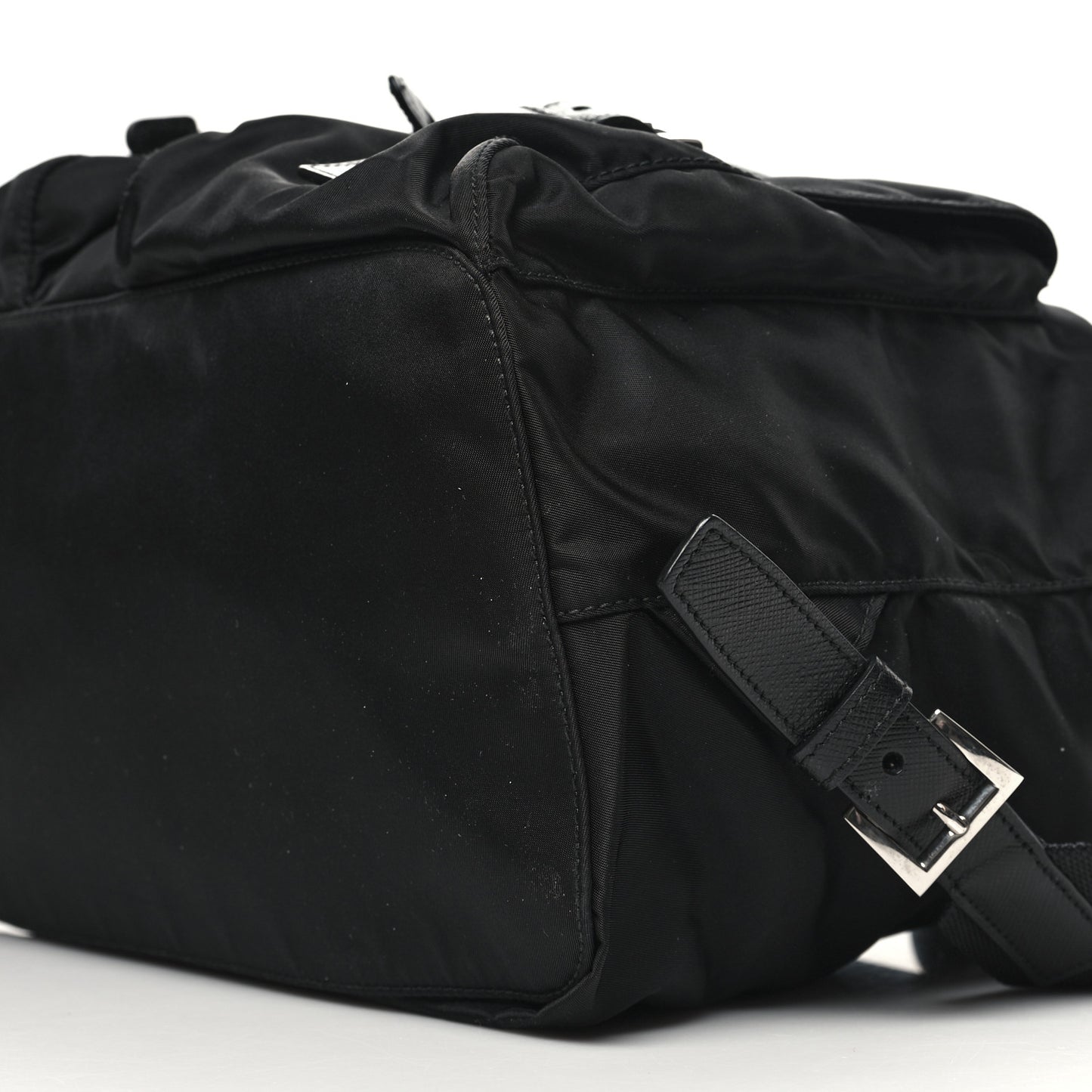 Nylon Vela Medium Backpack Black