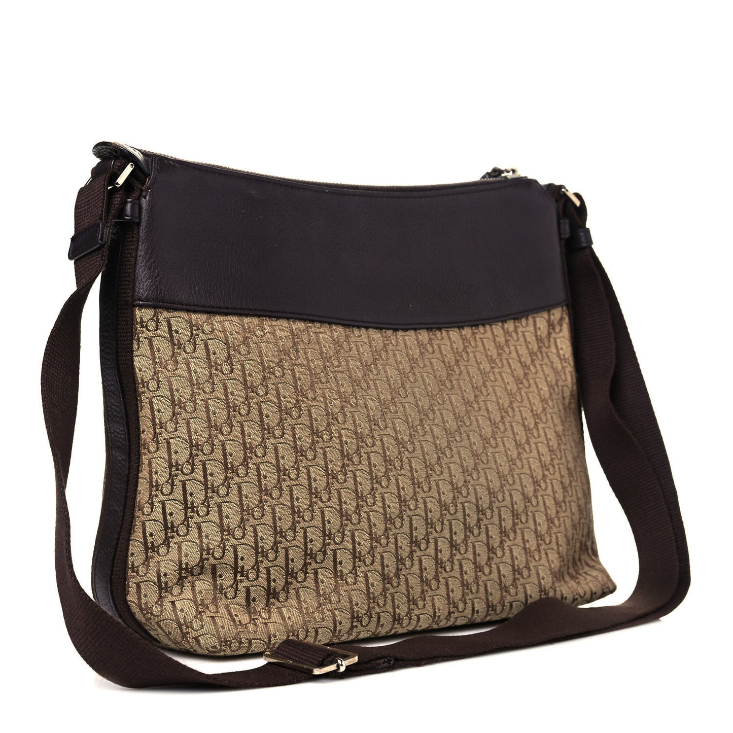 Monogram Street Chic Messenger Brown