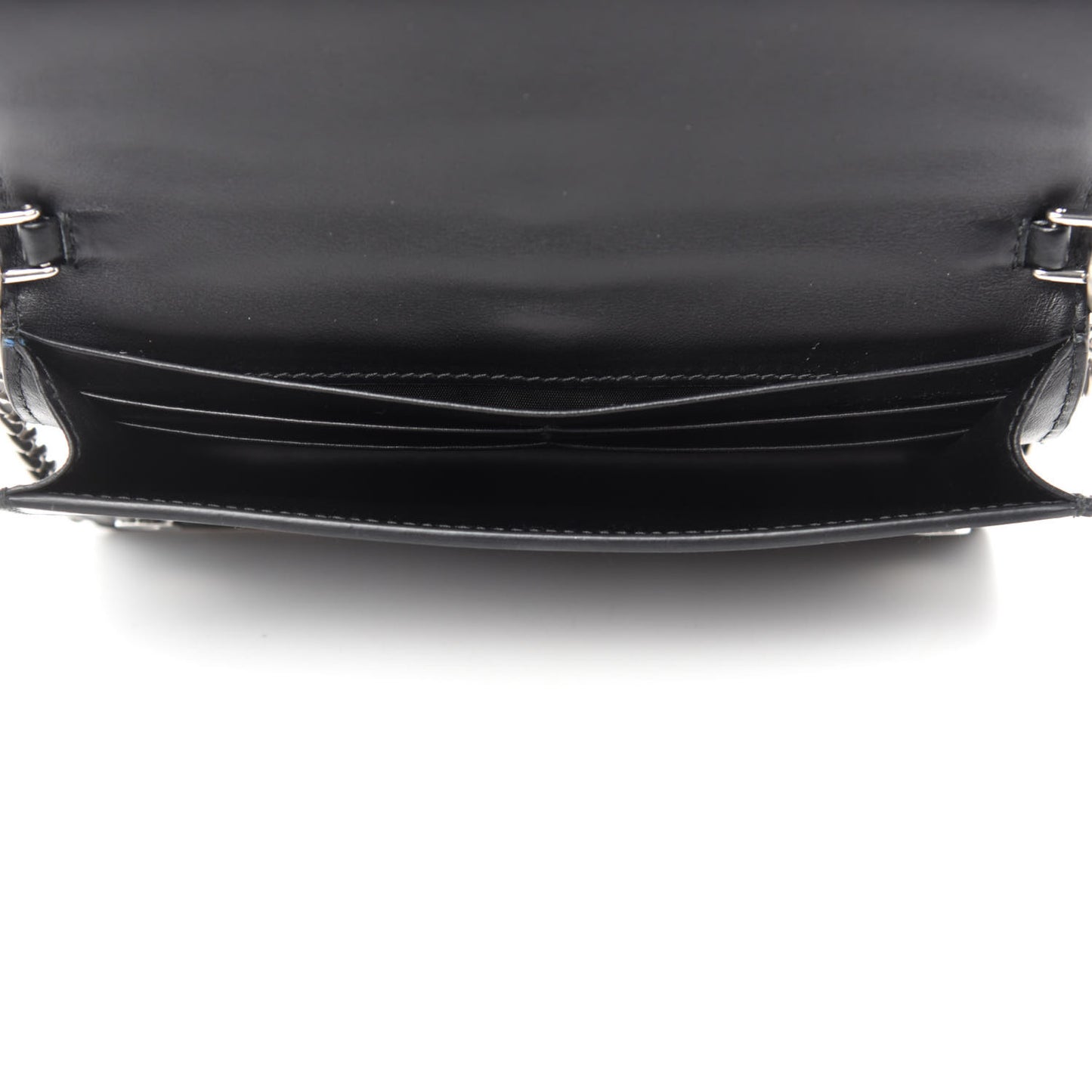 City Calfskin Cahier Studded Mini Bag Black