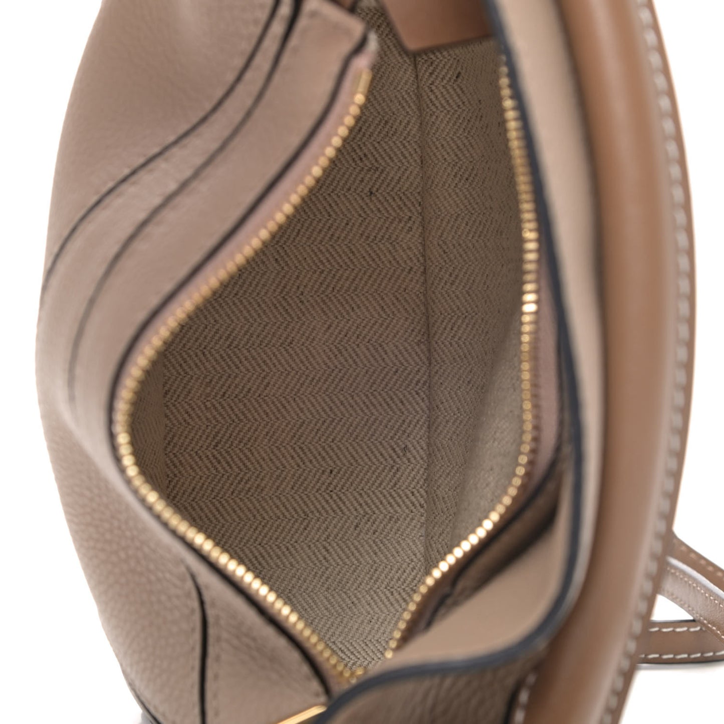 Calfskin Mini Puzzle Bag Sand Mink