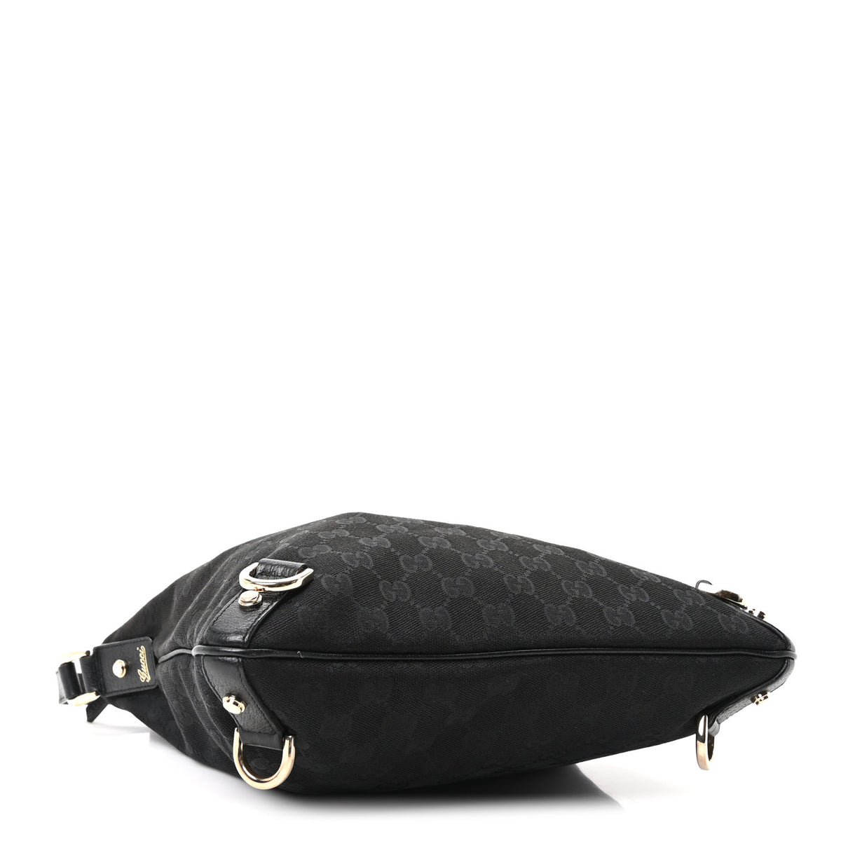 Monogram Abbey Messenger Bag Black