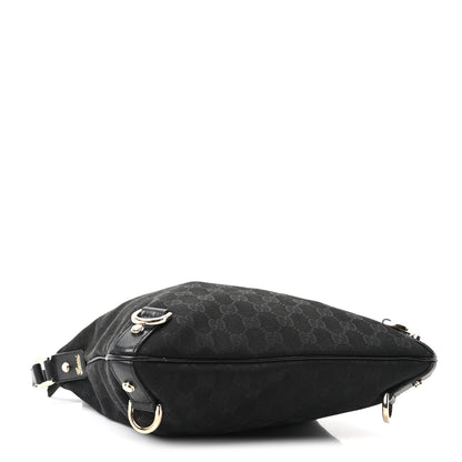 Gucci Monogram Abbey Messenger Bag Black 4 of 10
