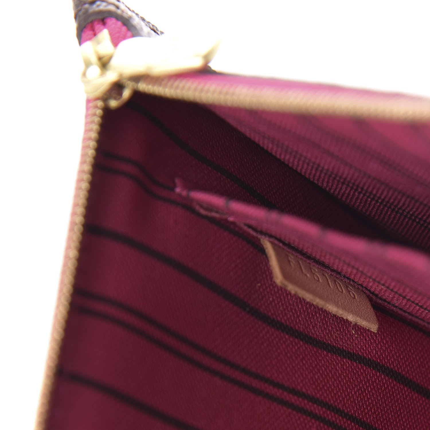 Louis Vuitton Monogram Neverfull MM GM Pochette Pivoine 9 of 10
