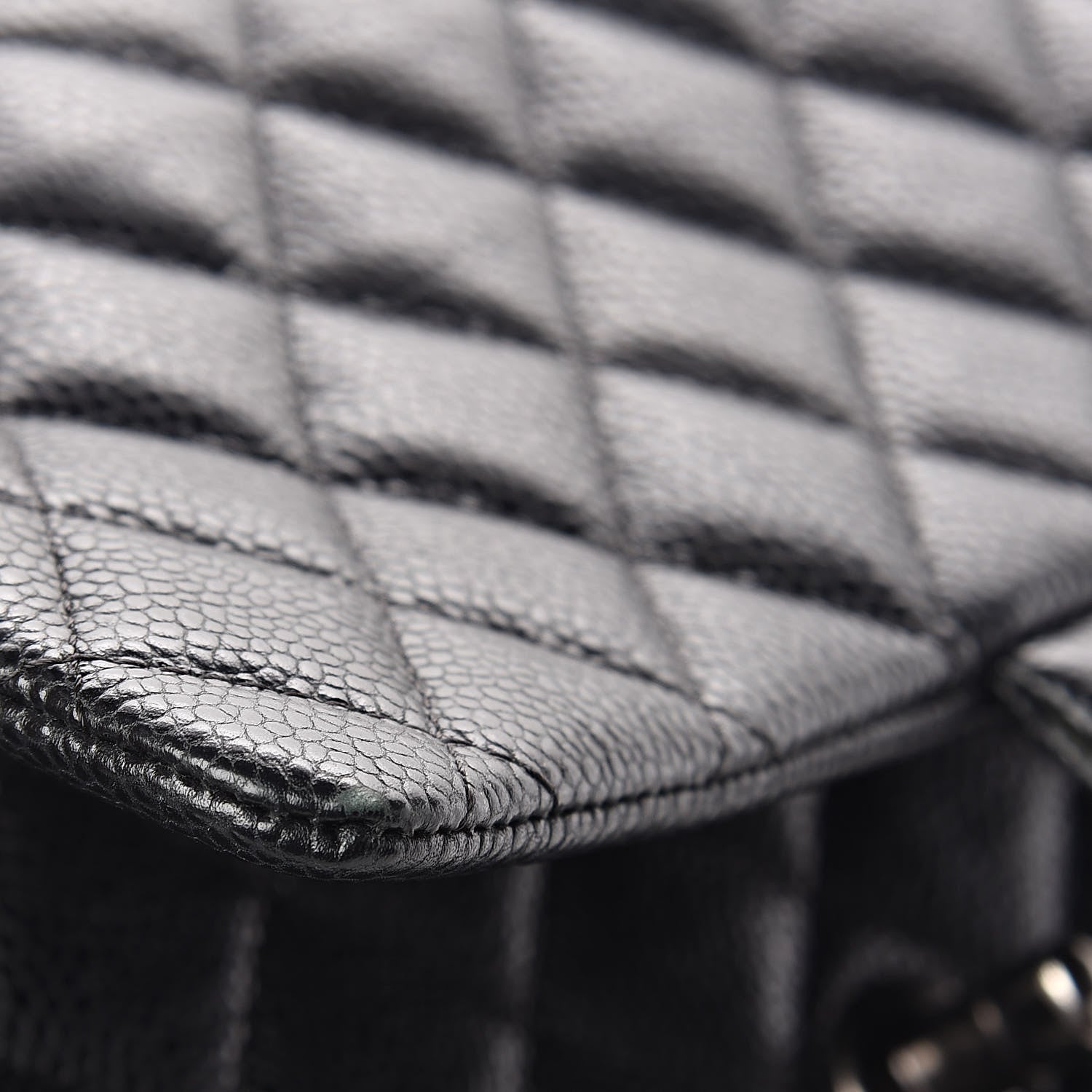 Chanel Caviar Quilted Flap Tote Black 10 of 14