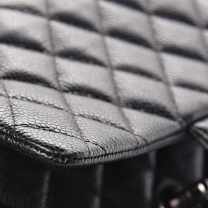 Chanel Caviar Quilted Flap Tote Black 10 of 14