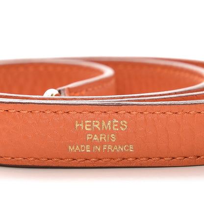 Hermes Togo Kelly Retourne 35 Orange 31 of 34