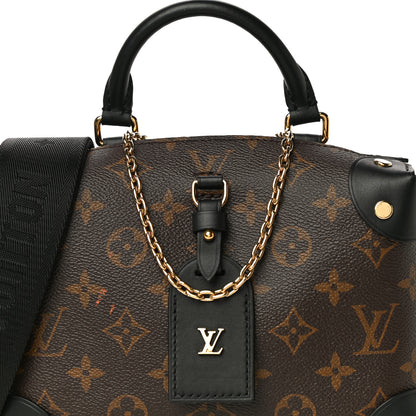 Louis Vuitton Monogram Petite Malle Souple Black 7 of 10