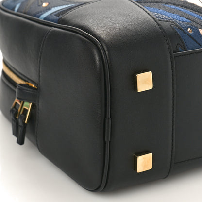 Loewe X HOWLS MOVING CASTLE Calfskin Amazona 28 Black 7 of 8