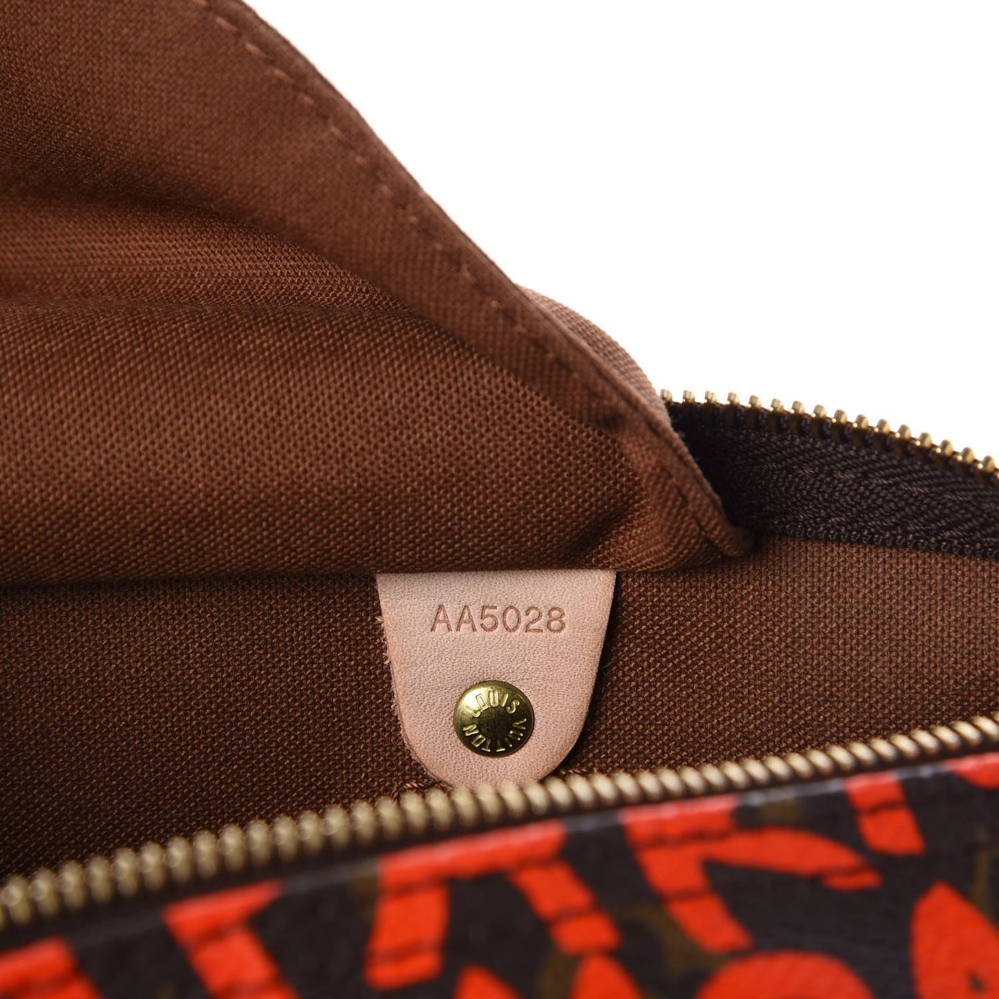 Monogram Graffiti Speedy 30 Orange